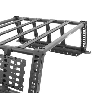 GMC Canyon Truck Bed Rack - Go Rhino - Overland Xtreme - Textured Black - `15-`22